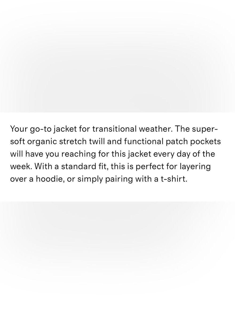 Quince organic Comfort Stretch Chore Jacket - Picture 2 of 10